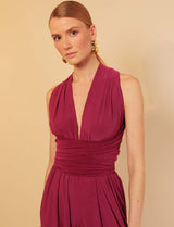 Combinaison prune Gabriella