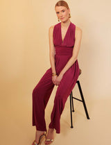 Combinaison prune Gabriella