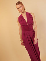 Combinaison prune Gabriella