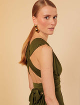 Combinaison olive Gabriella