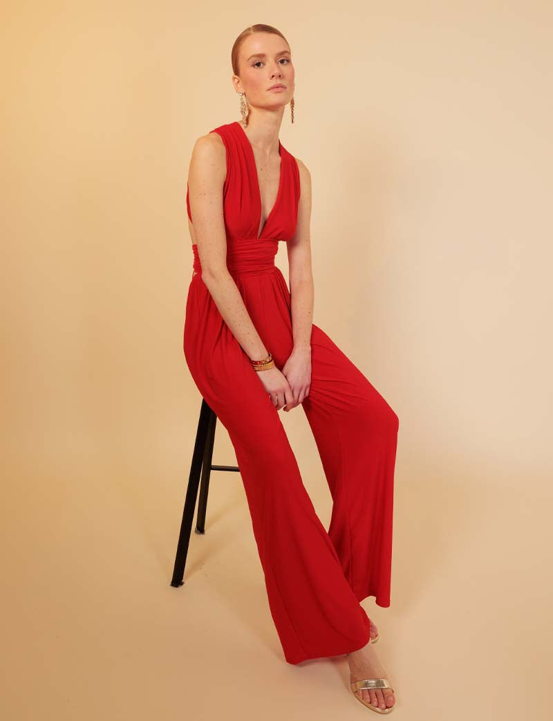 Combinaison rouge Gabriella