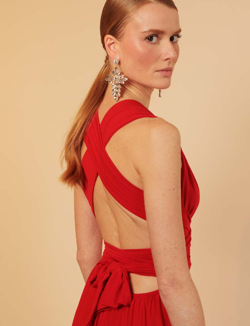 Combinaison rouge Gabriella