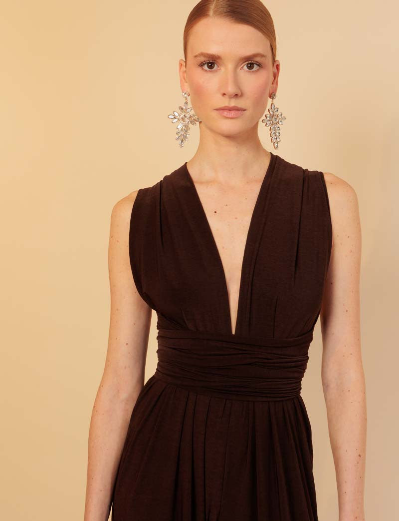 Combinaison marron Gabriella