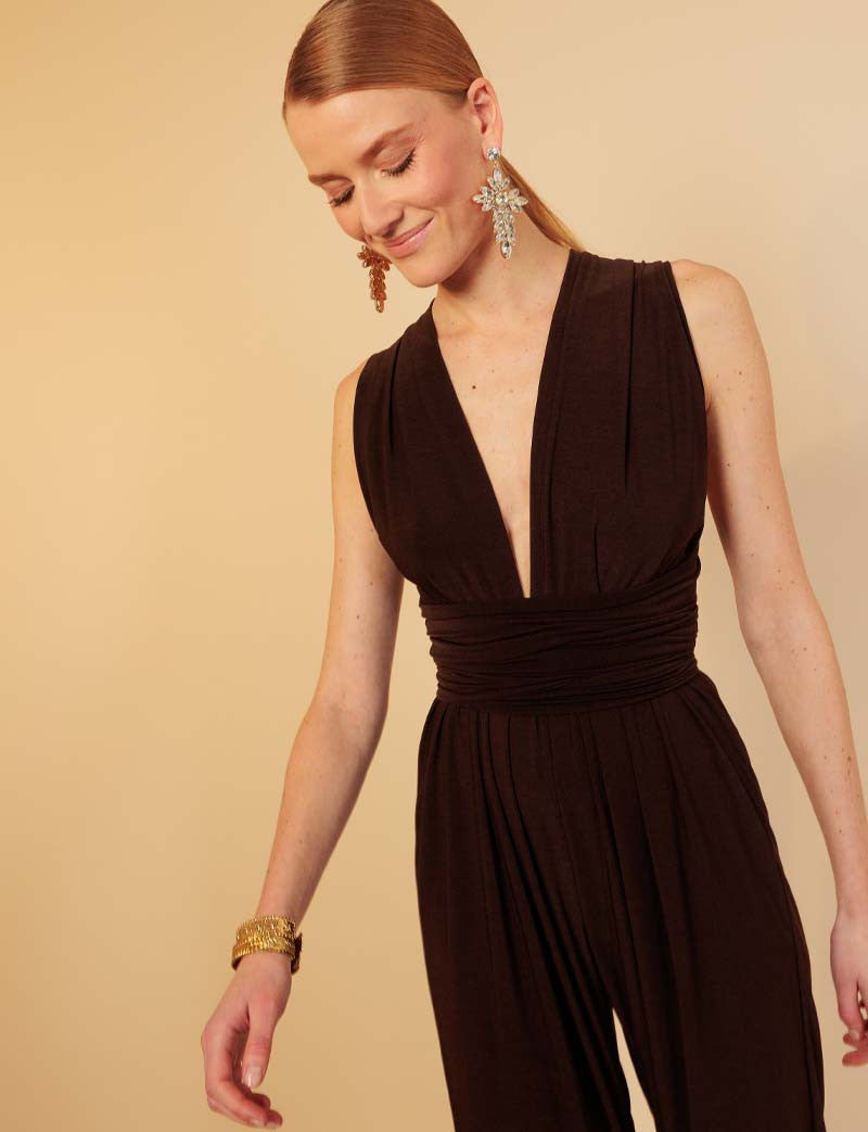 Combinaison marron Gabriella