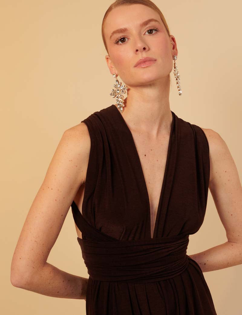 Combinaison marron Gabriella