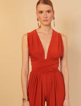 Combinaison terracotta Gabriella