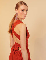 Combinaison terracotta Gabriella