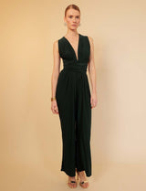 Dark Green Gabriella Jumpsuit