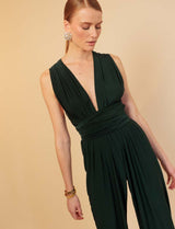 Dark Green Gabriella Jumpsuit