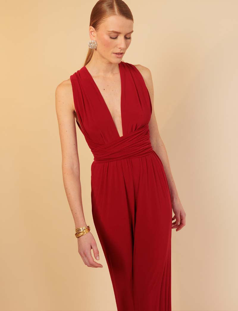 Combinaison bordeaux Gabriella