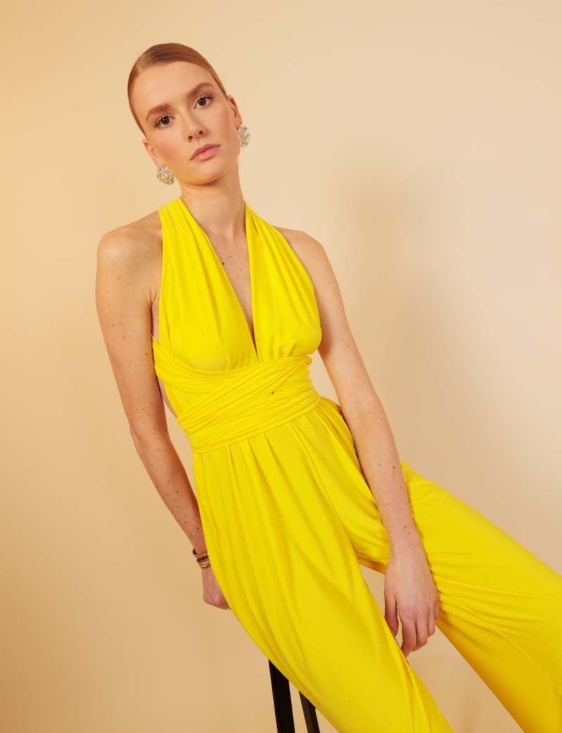 Combinaison jaune Gabriella