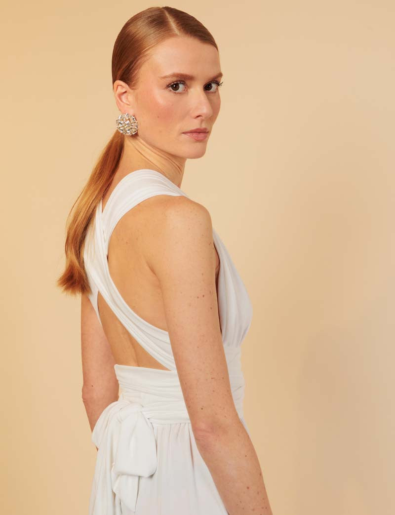 Combinaison blanche Gabriella