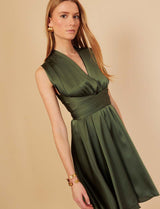 Robe olive Irisa