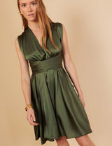 Robe olive Irisa