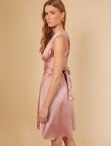 Robe vieux rose Irisa