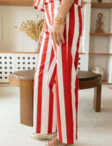 Red striped jeans Aldo