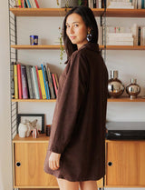Robe marron Mavi