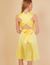 Robe jaune Irisa