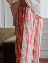 Pantalon fleuri Rosy