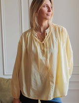 Blouse jaune Dila