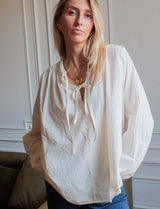Blouse écrue Dila