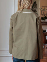 Veste olive Selin