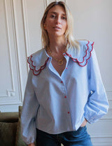 Chemise à rayures Alara