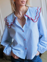 Chemise à rayures Alara