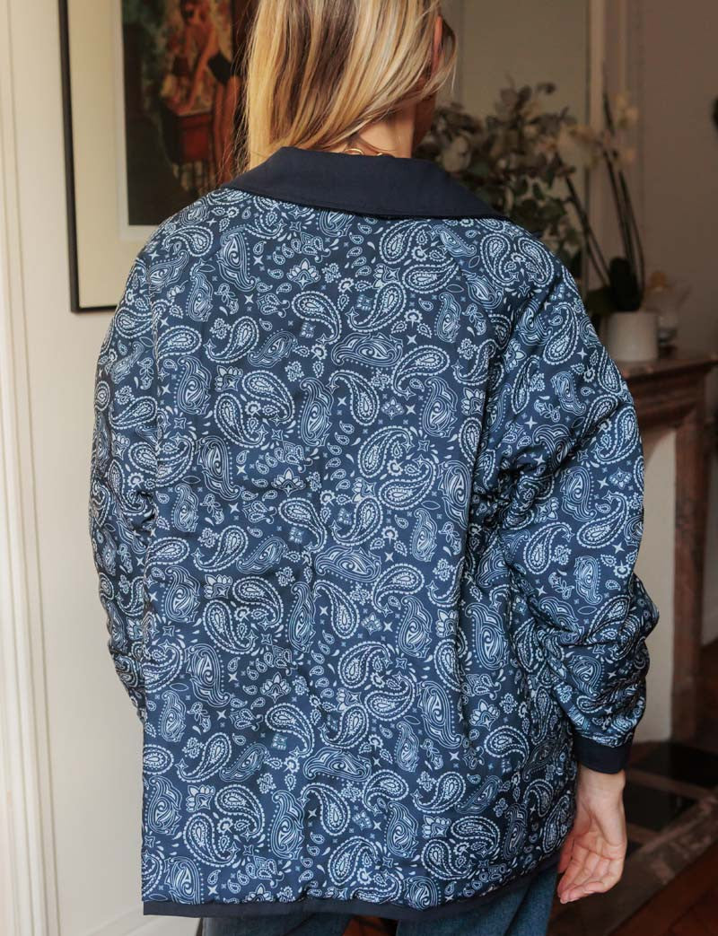 Veste marine Bandana Dilma