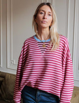 Sweat rose & bordeaux Yona