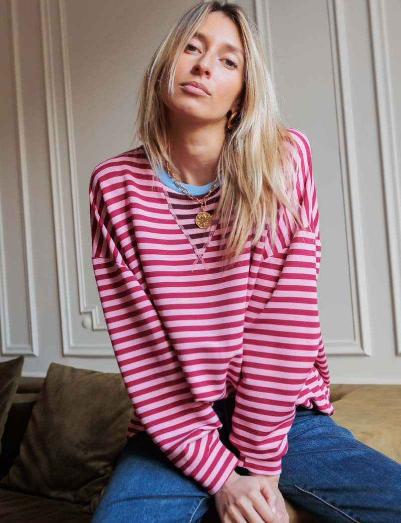 Sweat rose & bordeaux Yona