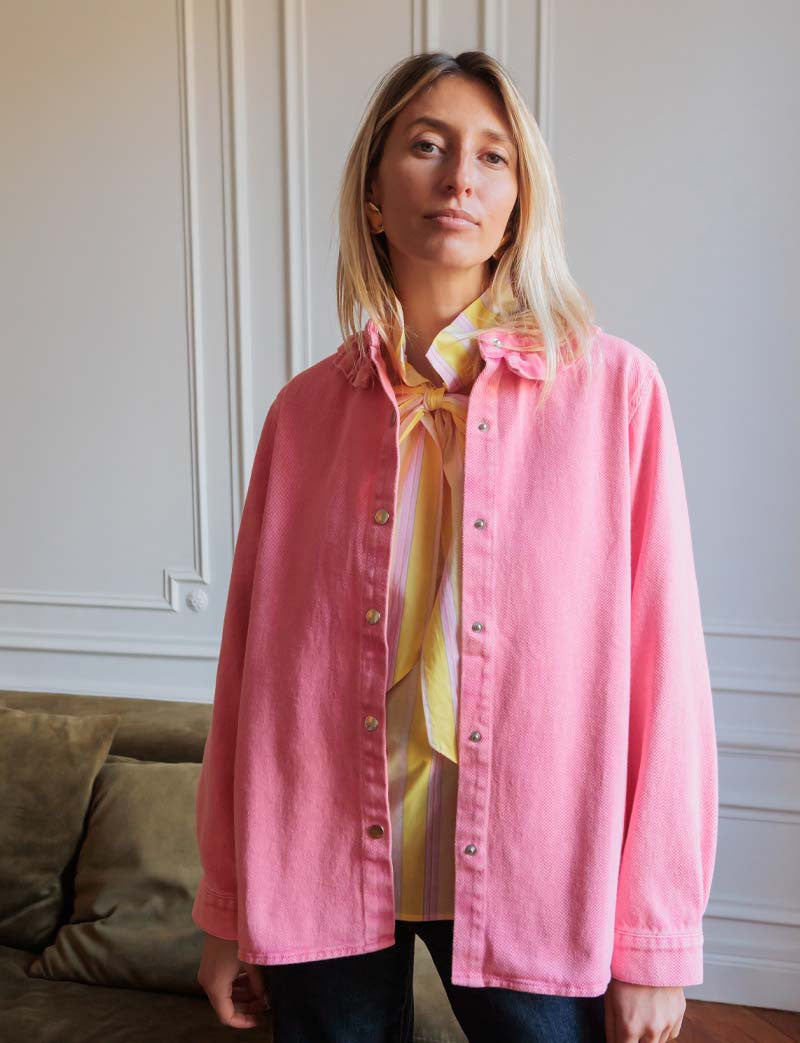 Veste rose Venza