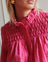 Chemise fuchsia Tayel