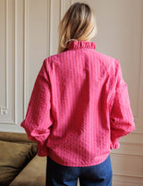 Chemise fuchsia Tayel