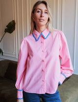 Chemise rose Maza