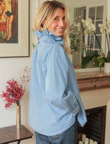 Chemise bleue Alvaro