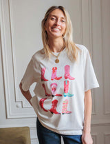 T-shirt blanc Santiag