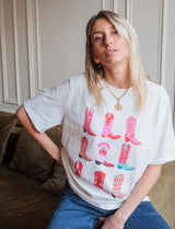 T-shirt blanc Santiag