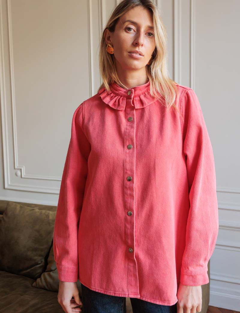 Veste rouge Venza