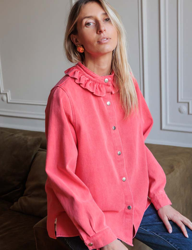 Veste rouge Venza