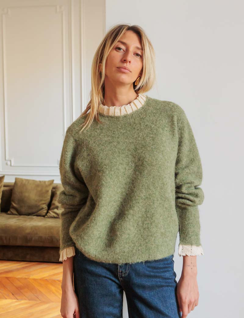 Pull olive Gusta