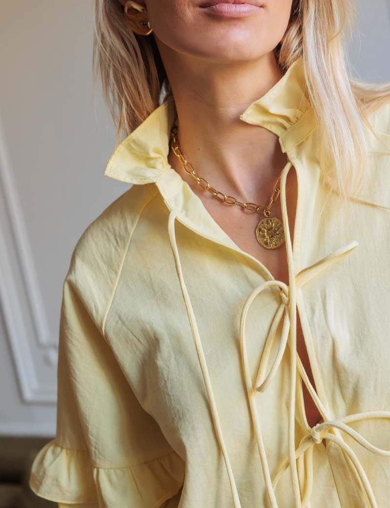 Blouse jaune Dagim
