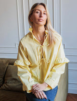 Blouse jaune Dagim