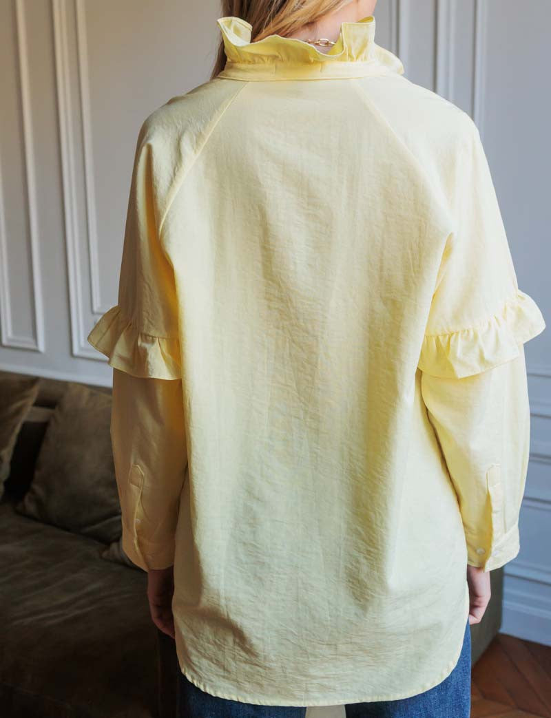 Blouse jaune Dagim