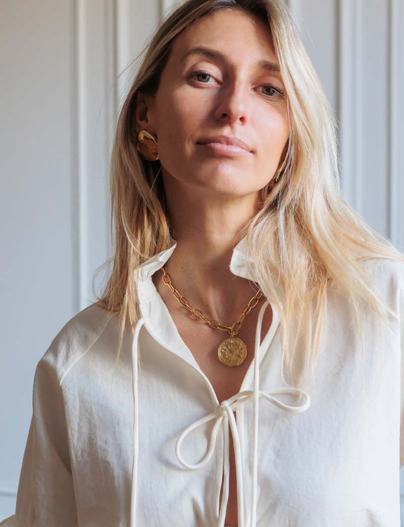 Blouse écrue Dagim