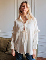 Blouse écrue Dagim
