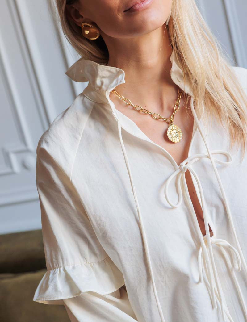 Blouse écrue Dagim