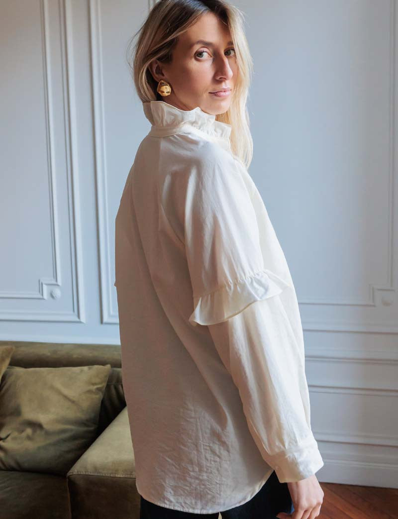 Blouse écrue Dagim