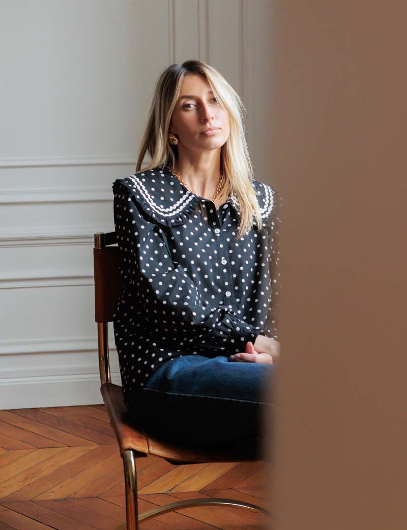 Chemise noire Erel