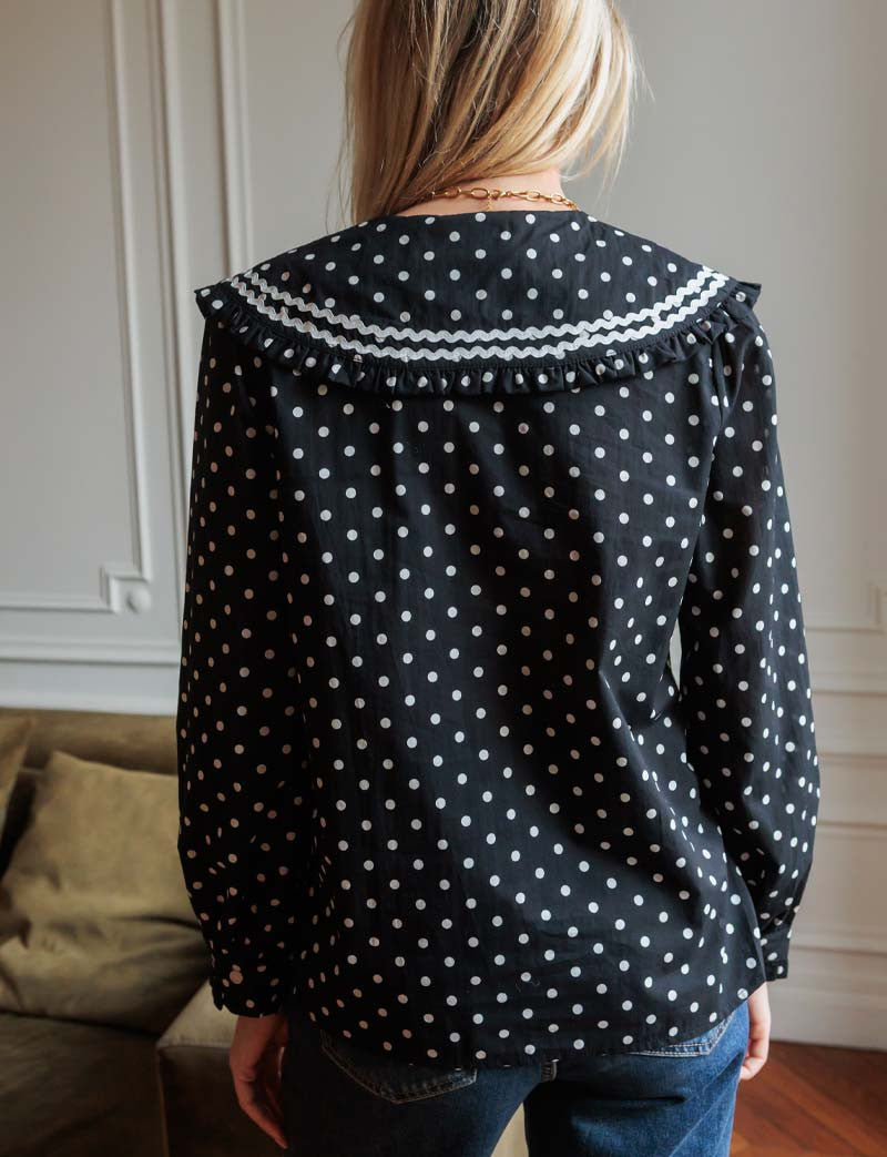 Chemise noire Erel